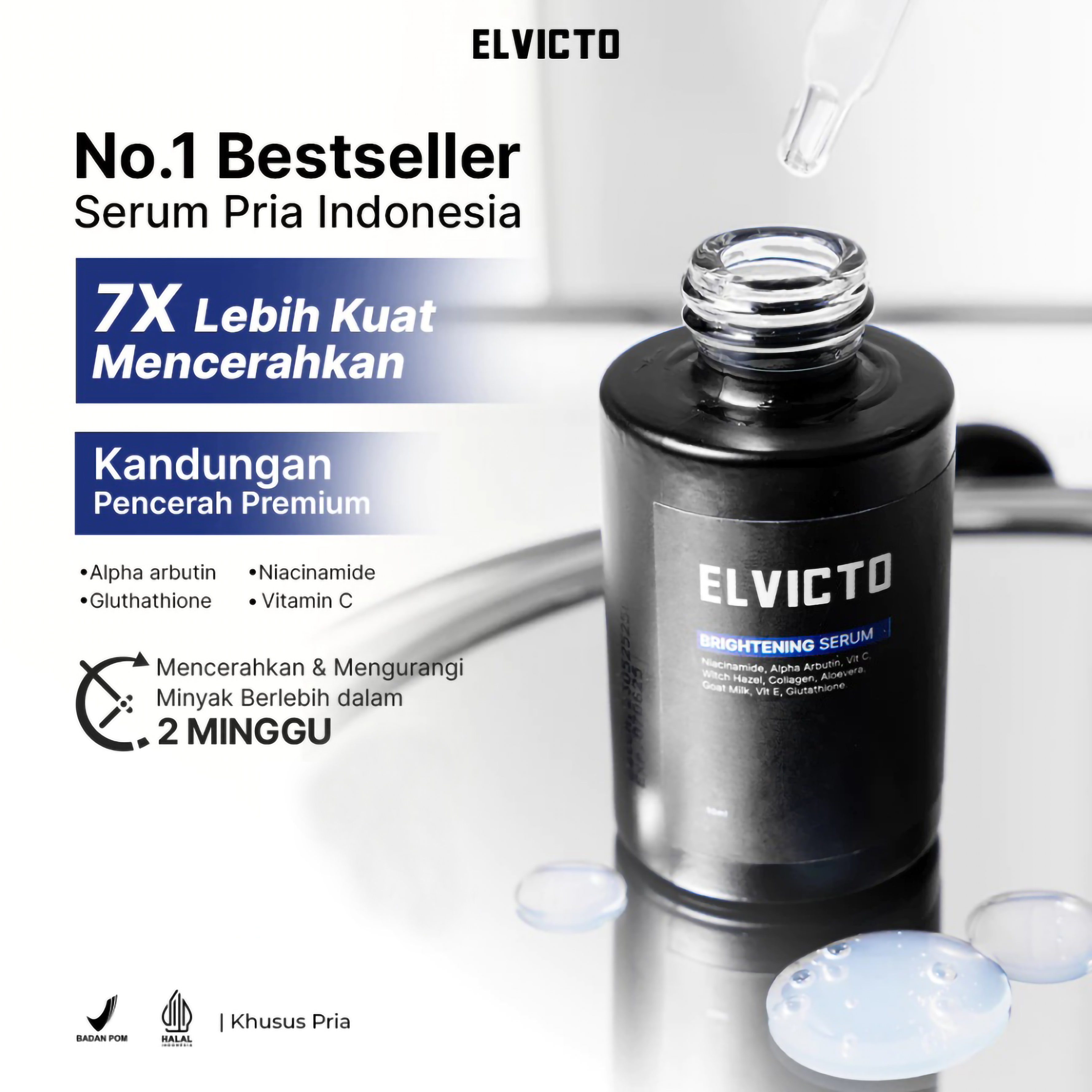 Gizi Indonesia ELVICTO Brightening Serum