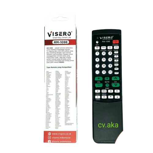 Remote TV Universal ｜ RM-109E