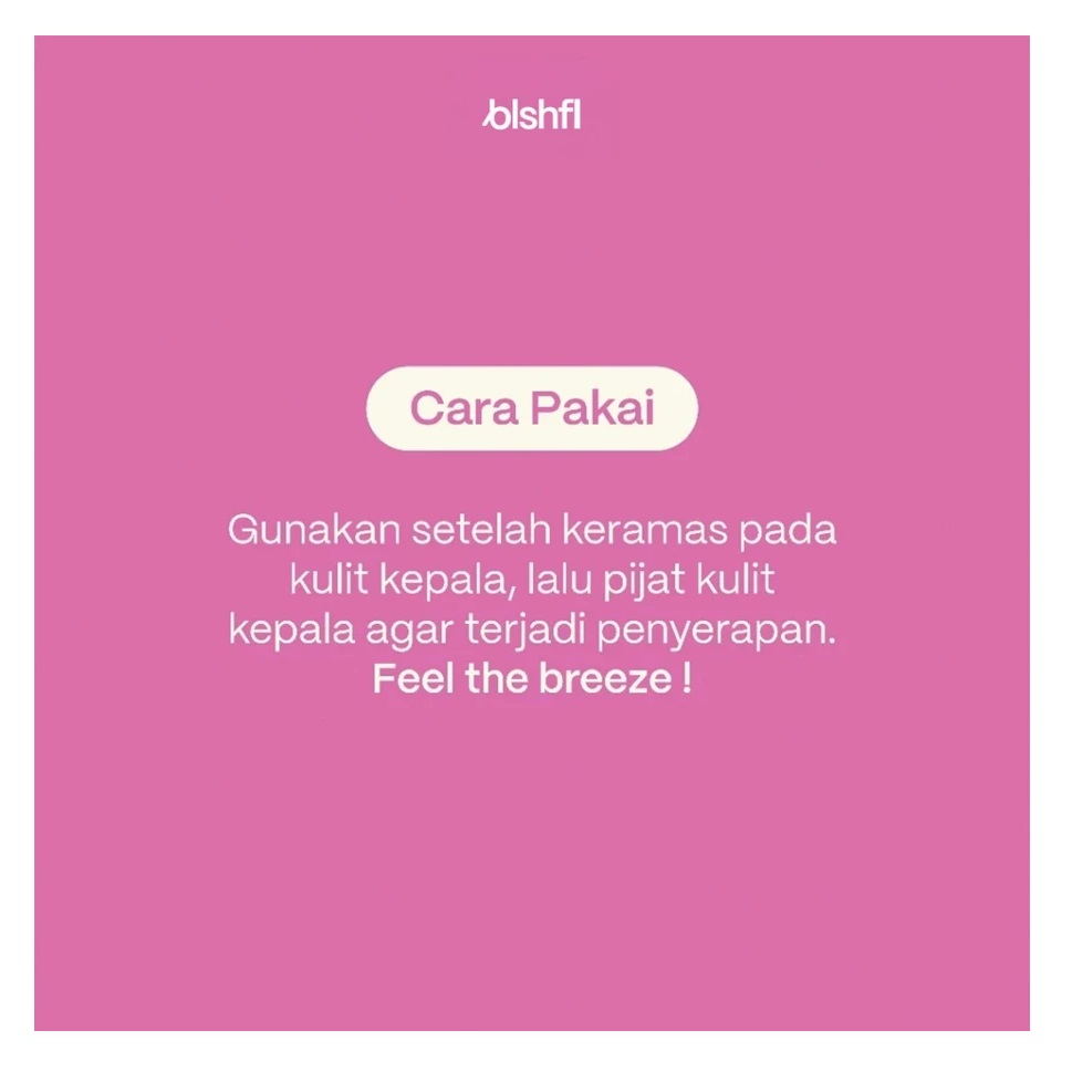 BLSHFL BLSHFL Hair Tonic Ginseng 