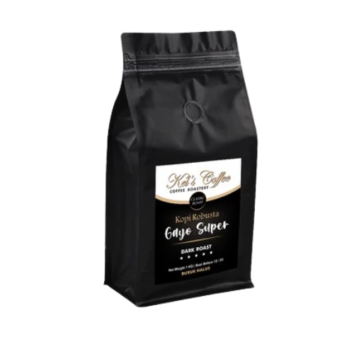 KEL'S COFFEE Kopi Hitam Robusta Gayo Super