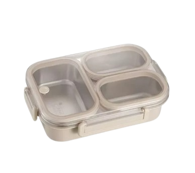 AGATA Stainless Lunch Box 3 Sekat