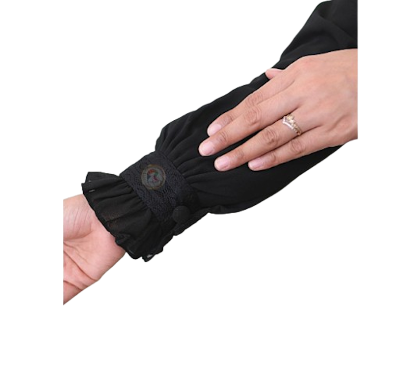 Raisma Zubaidah Gamis Hitam 4