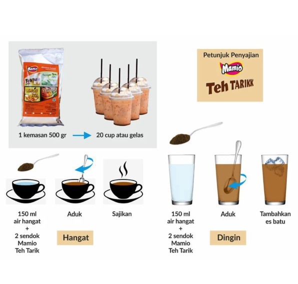 Supra Sari Lestari Mamio Teh Tarikk