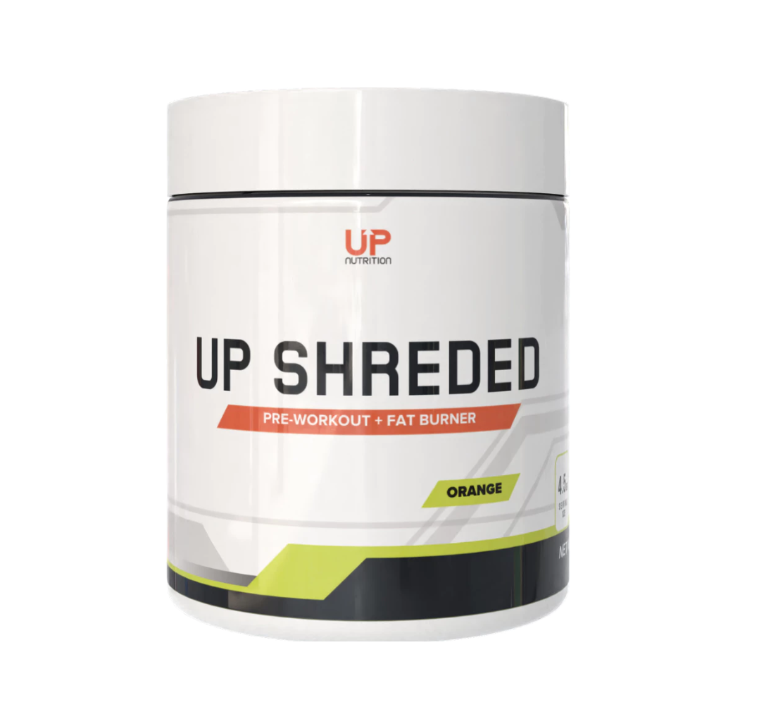 UP Nutrition Shreded Pre Workout + Fat Burner Orange