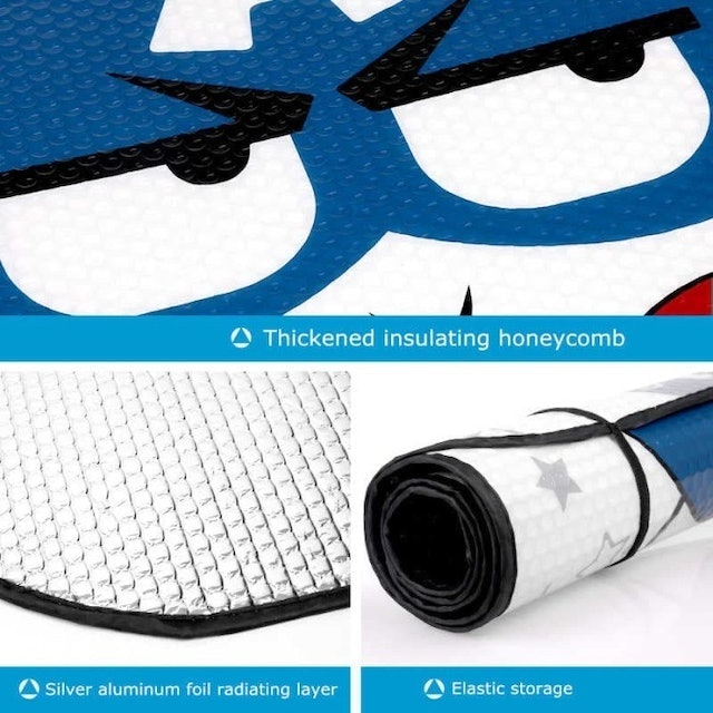  Sun Shield Mobil Karakter