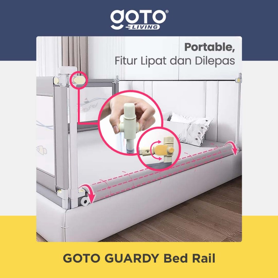 Pilar Niaga Makmur Goto Guardy Baby Bedrail