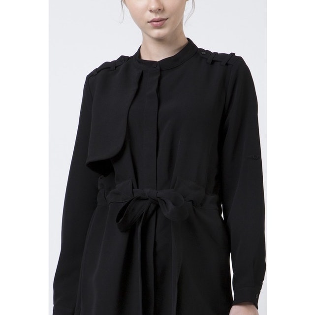 Delamibrands The Executive Trench Loose Fit Dress