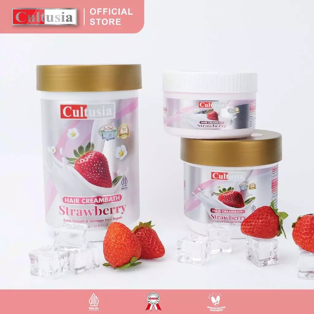Anugerah Familindo Utama Cultusia Creambath Strawberry