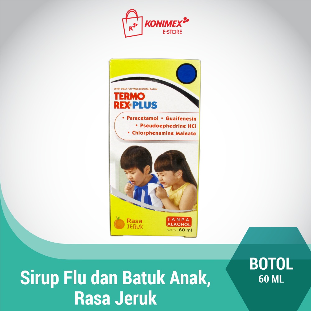Konimex Termorex Plus Sirup Obat Flu dan Batuk