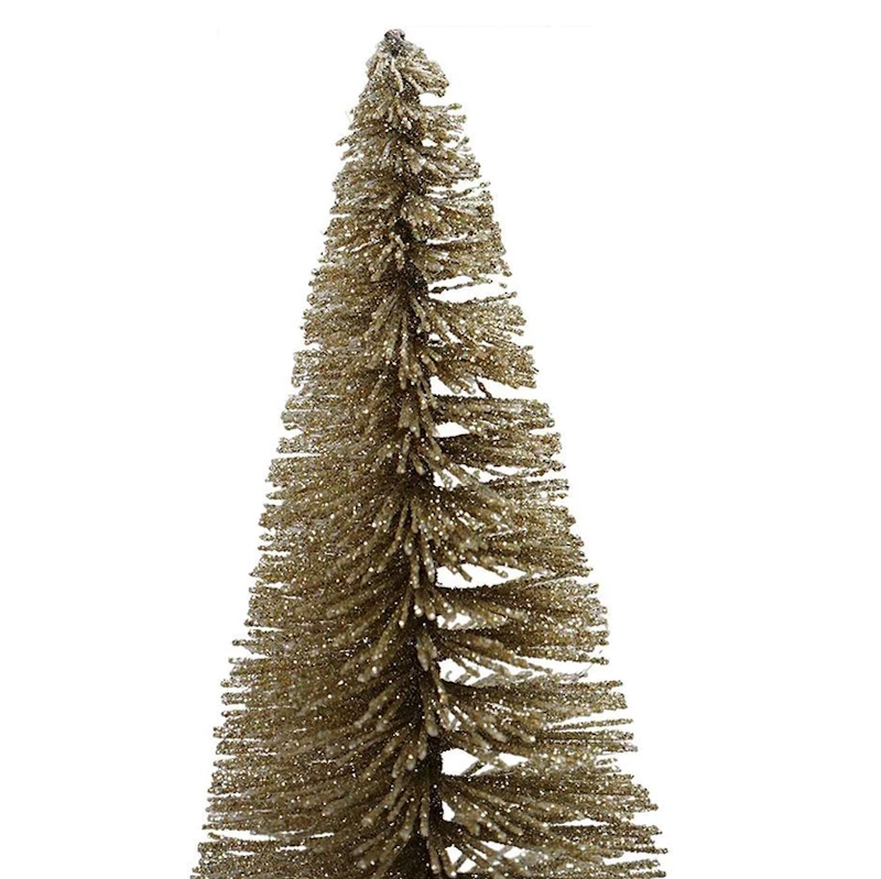 Noelle Pohon Natal Christmas Glitter Gold 2