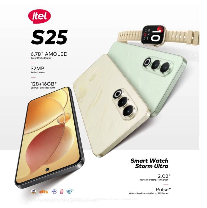 Transsion Holdings Itel S25 8GB+8GB/128GB