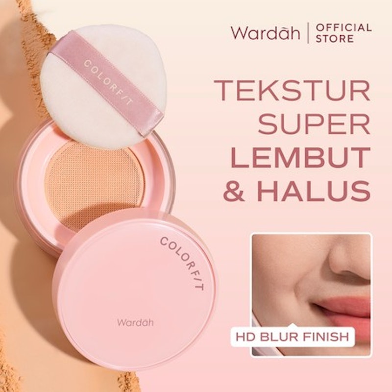 Wardah HD Blurify Loose Powder