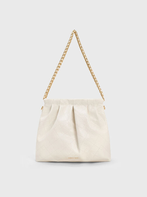 CHARLES & KEITH  Tas Hobo Duo Double Chain  CK2-40671449
