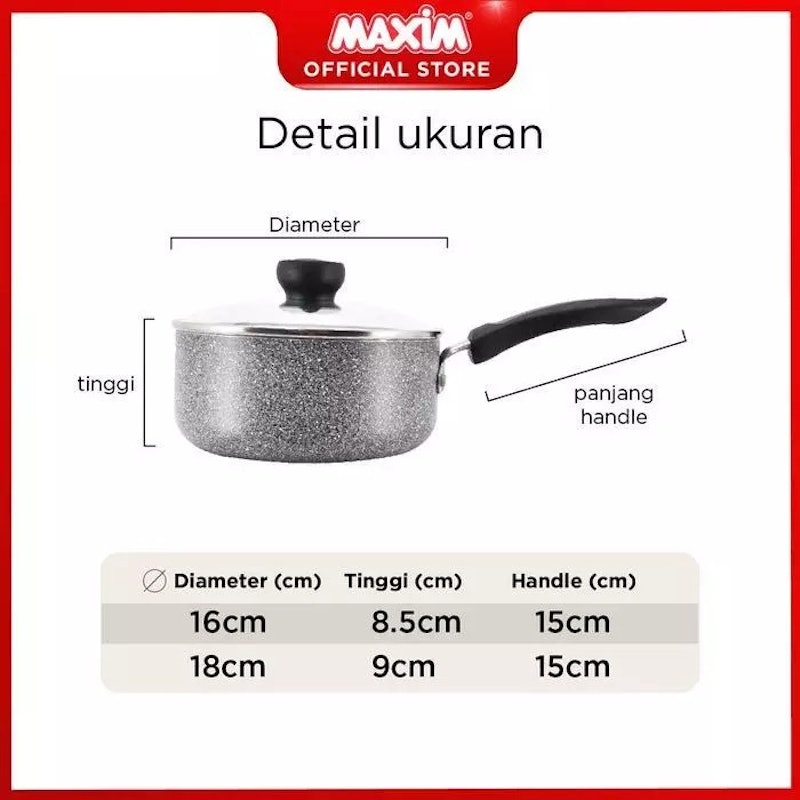 Maxim® Neostone Sauce Pan 2