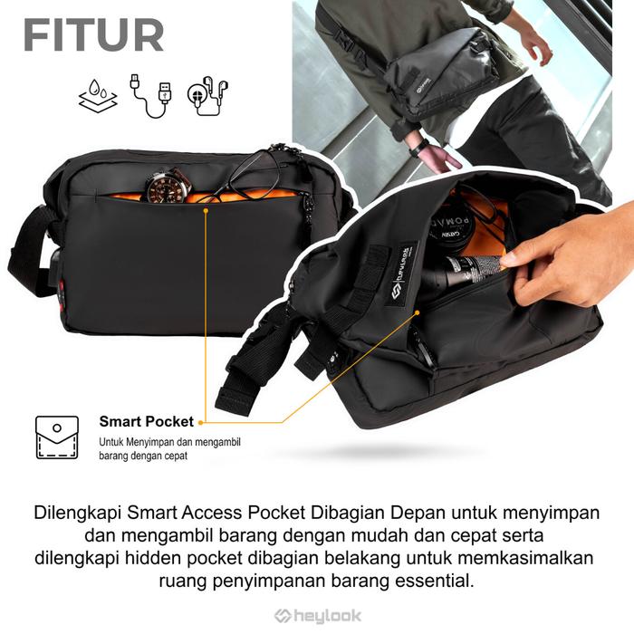  Heylook Gamma Sling Bag