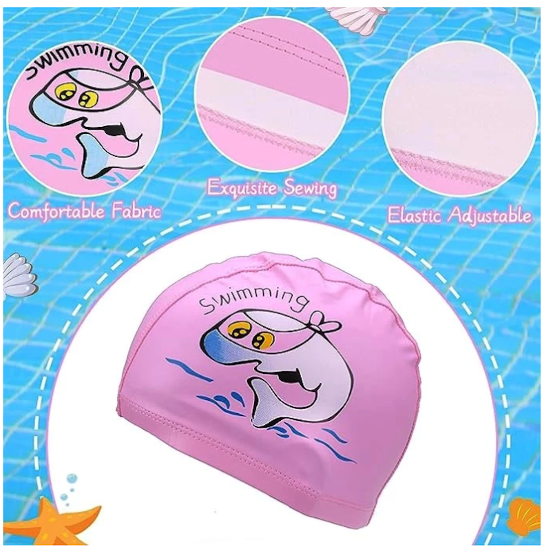 BEIYAYA Topi Renang Anak UPF 50+ 3