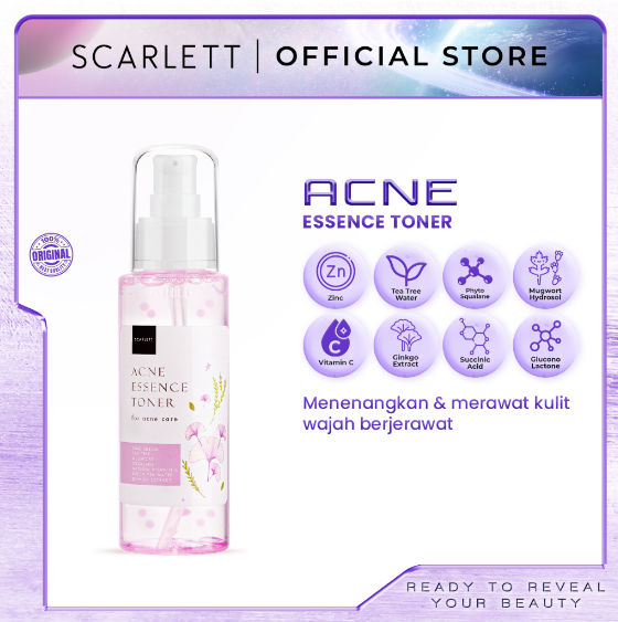 Scarlett Whitening  Acne Essence Toner