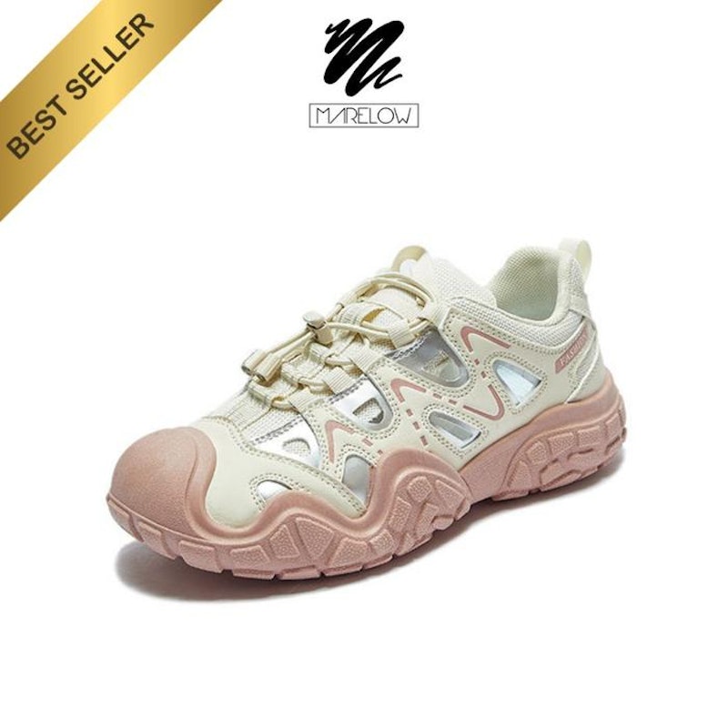 Marelow Camel Sneakers Hiking Korean Style