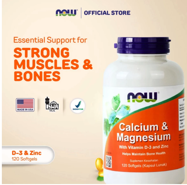NOW Foods NOW® Calcium & Magnesium