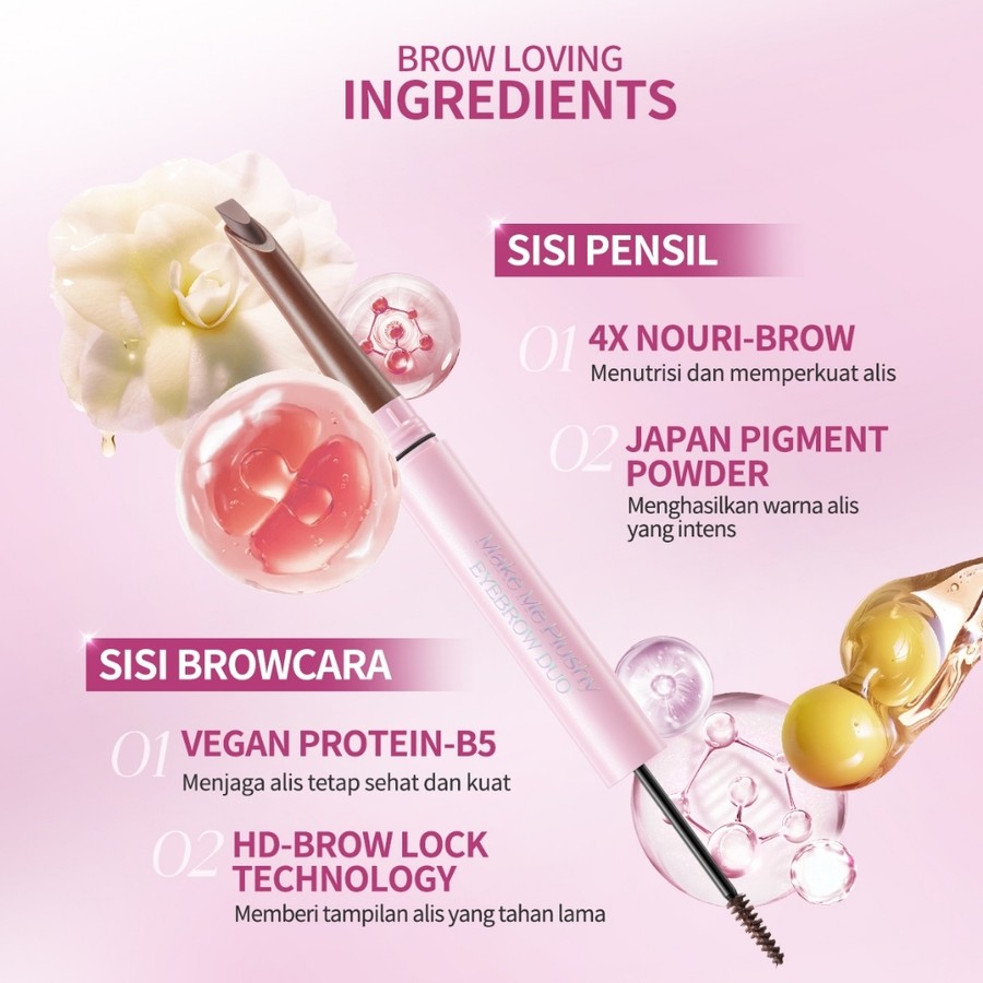 HEBE Beauty Style Barenbliss Make Me Plushy Eyebrow Duo