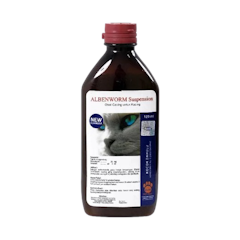 Albenworm Suspension Obat Cacing untuk Kucing