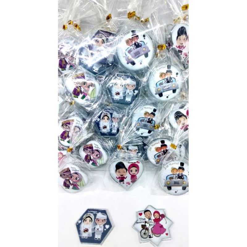 Souvenir Magnet Kulkas Pengantin 4