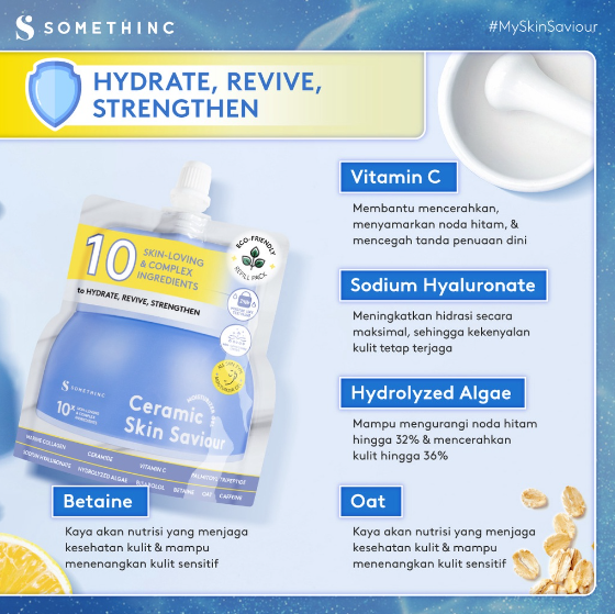 Somethinc CERAMIC SKIN Saviour Moisturizer Gel