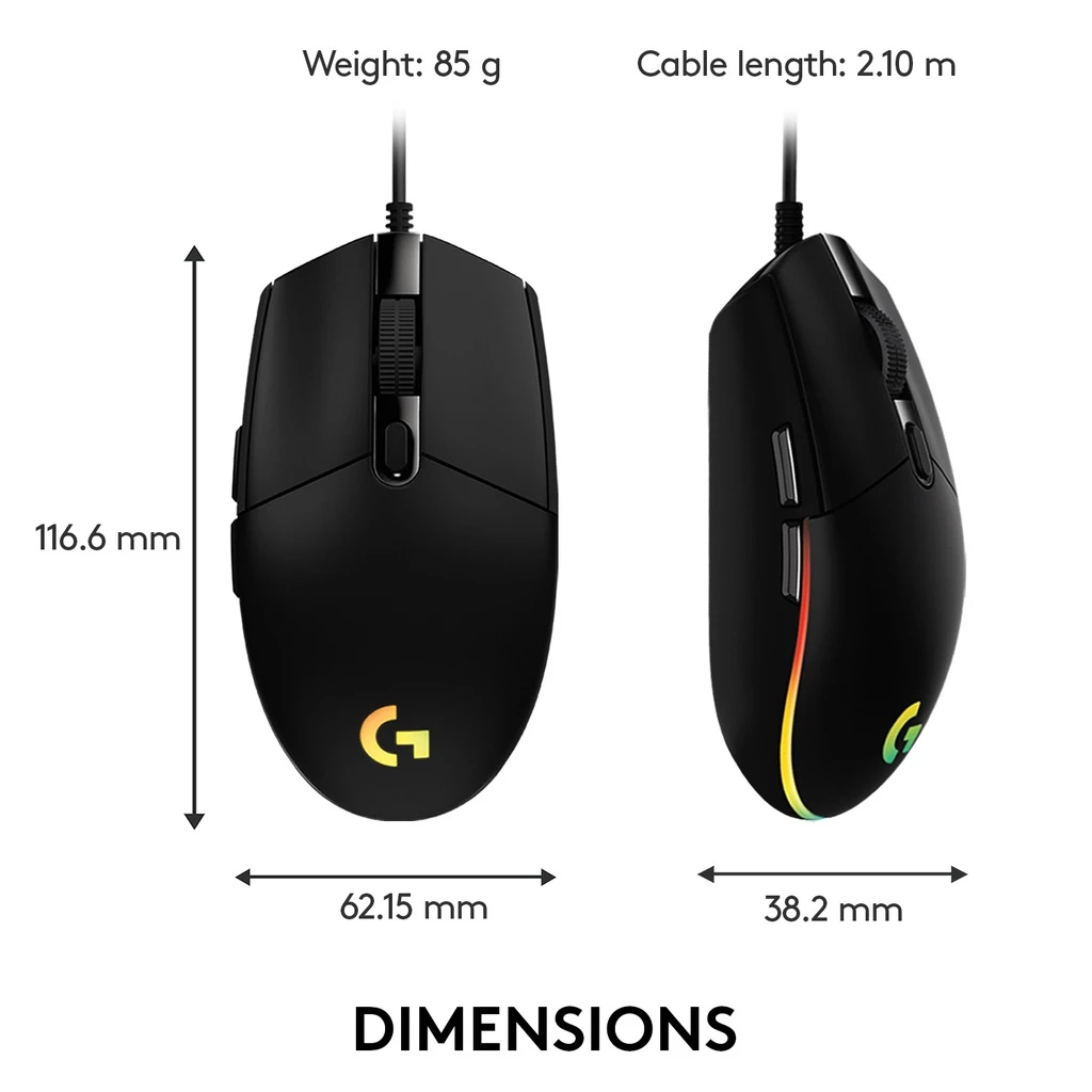 Logitech Logitech G Lightsync Gaming Mouse G102