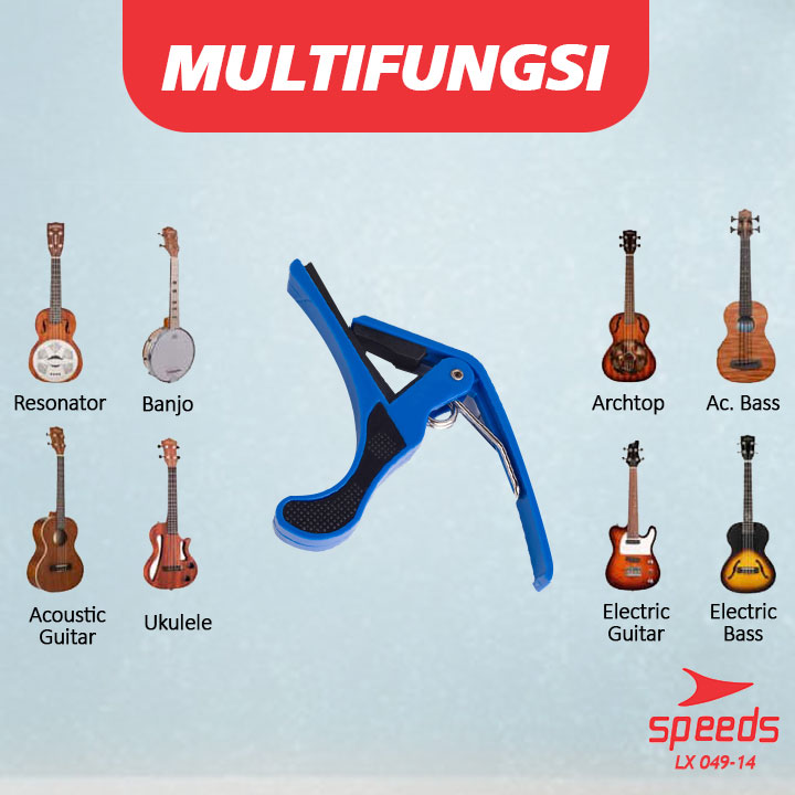 Capo Gitar Bahan Plastik 4