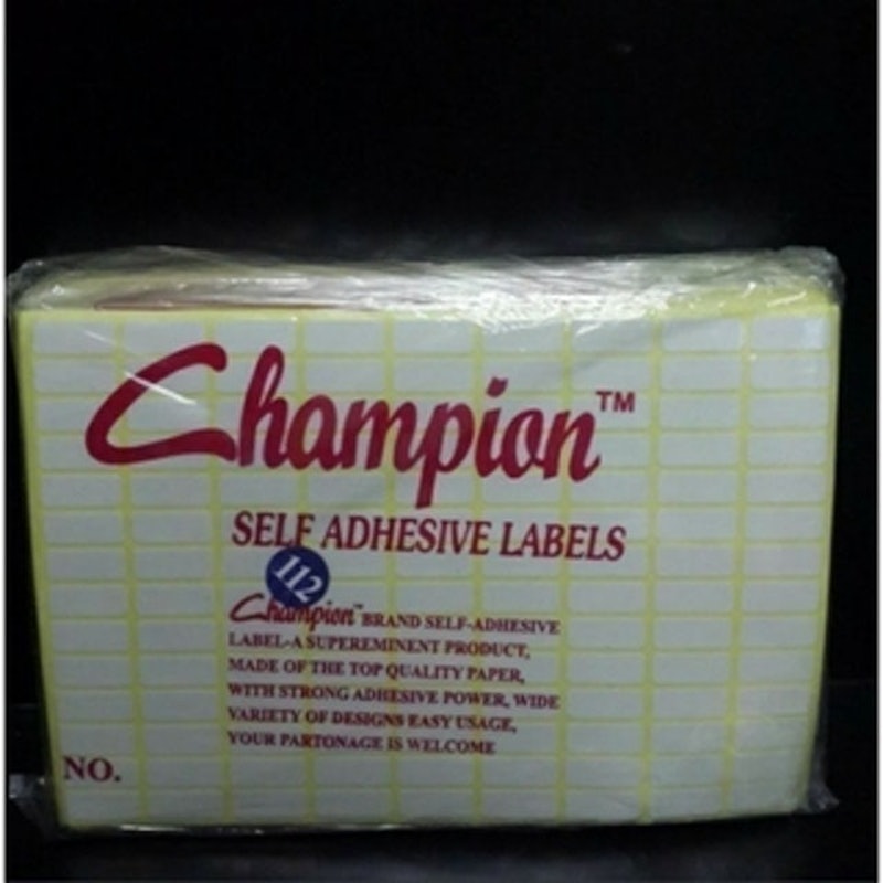 Self Adhesive Labels 1