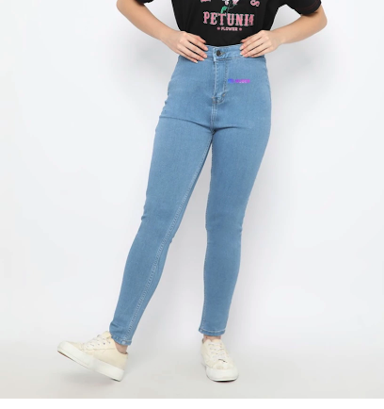NUBER Petuia Skinny Highwaist Jeans Long Pants 2
