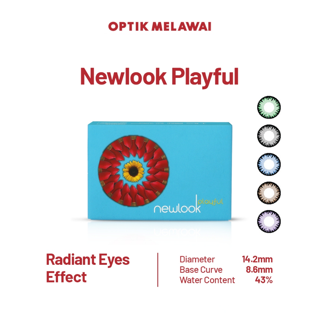 Optik Melawai Newlook Playful Moisture Retention Green