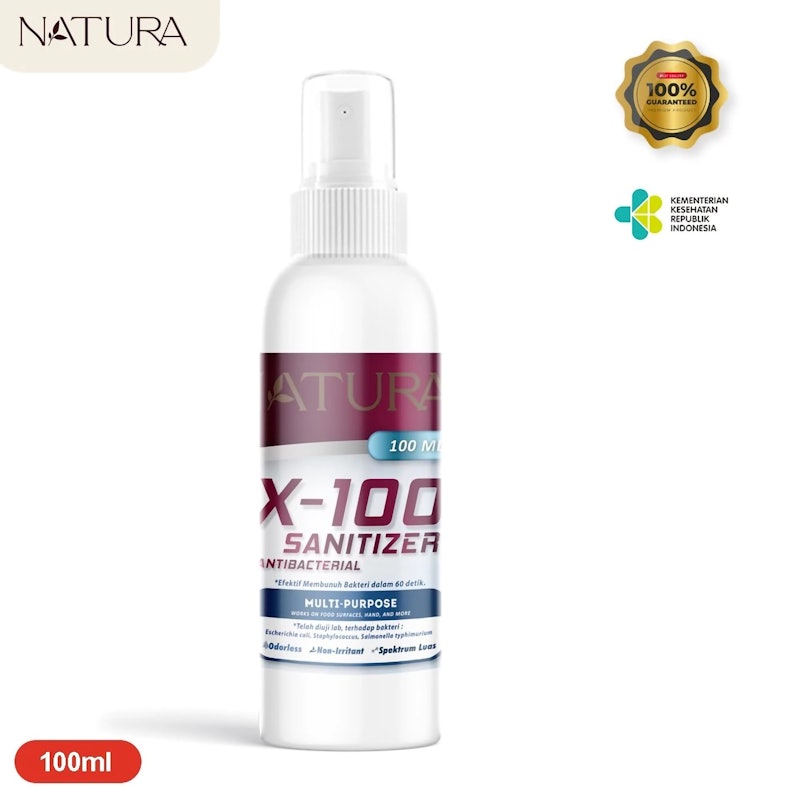 Natura X-100 Sanitizer Antibacterial 2