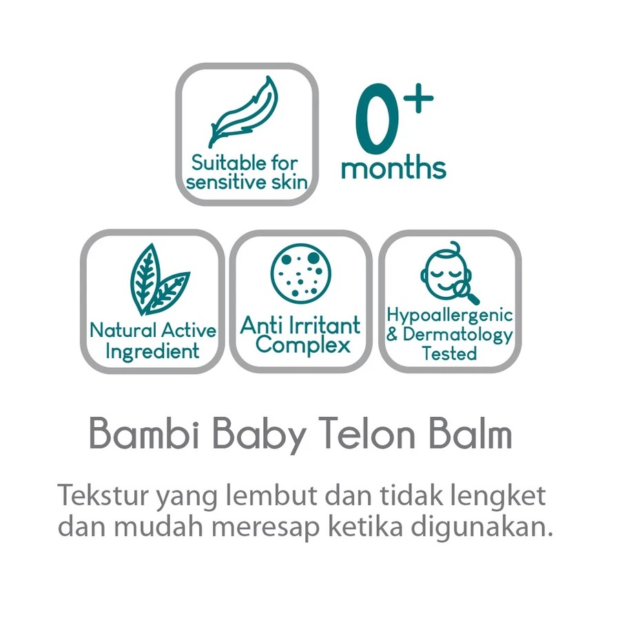 Fabindo Sejahtera Bambi Baby Telon Balm
