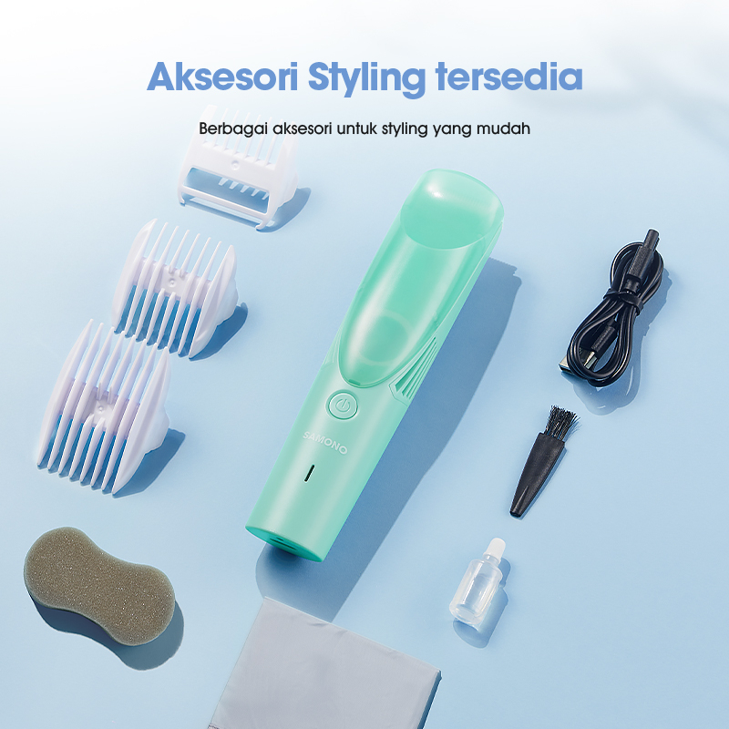 Wook Global Technology Samono Alat Cukur Rambut Elektrik Bayi SW-HCG500