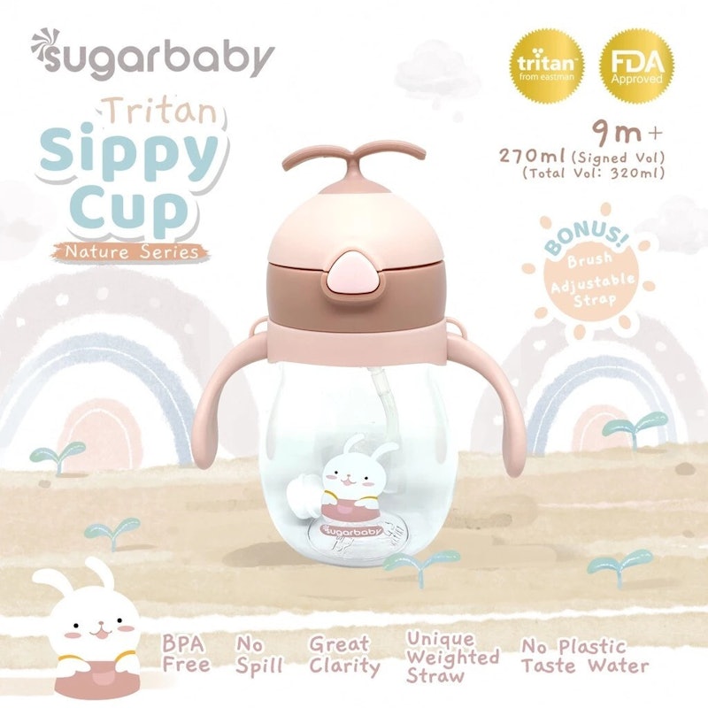 Sugar Baby Tritan Sippy Cup Nature Series 320ml 2