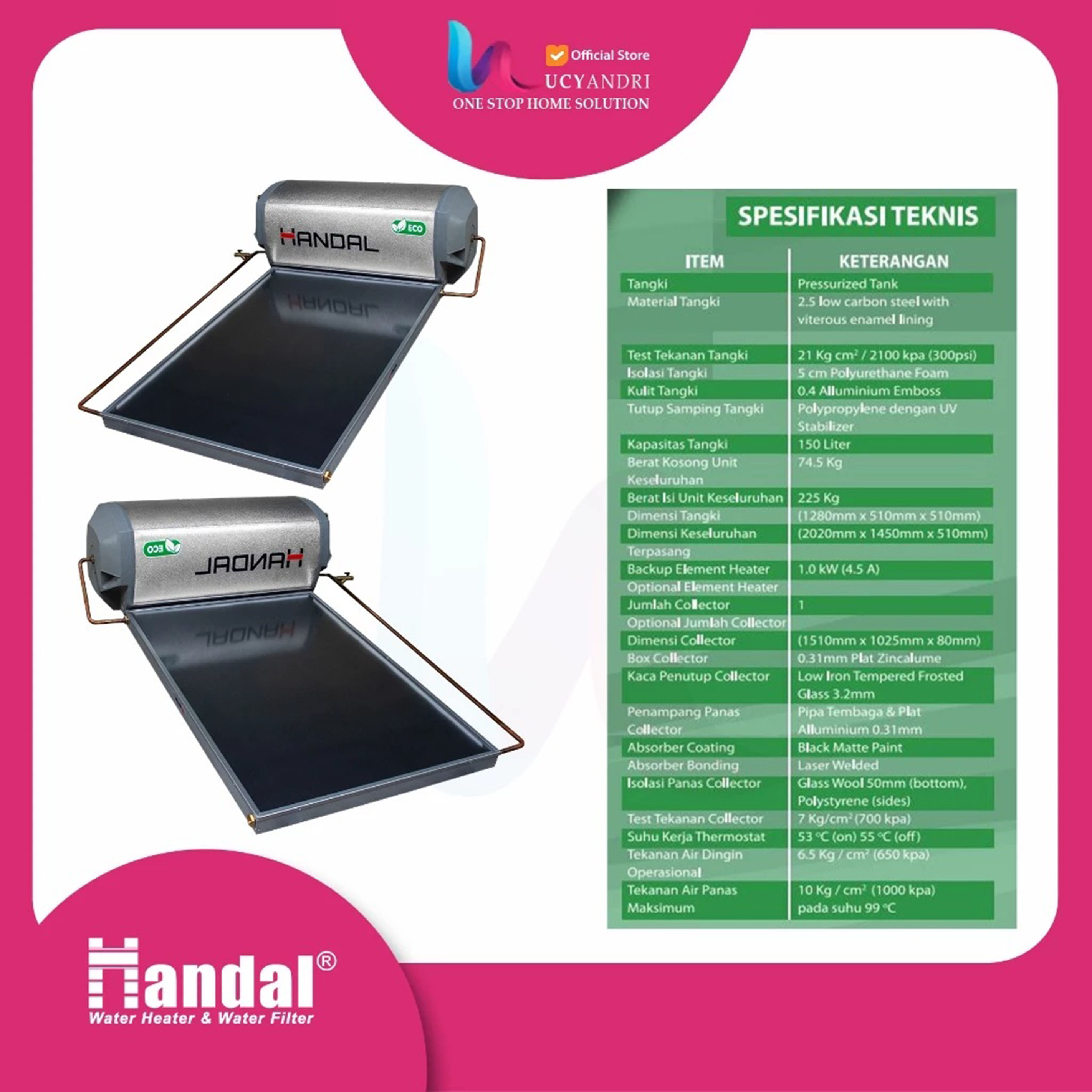 Bernadi Utama Handal 151 ECO