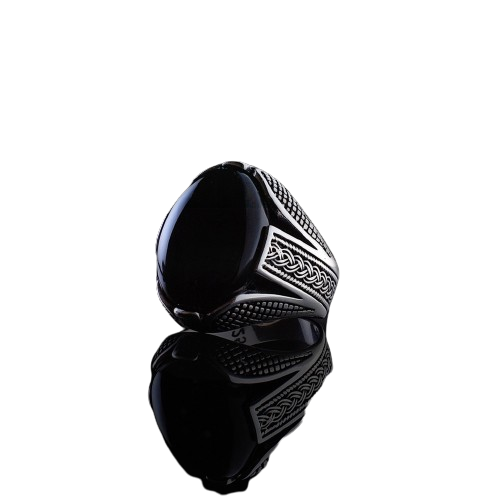 Cincin Batu Akik Yaman Habasyi dengan Ring Perak