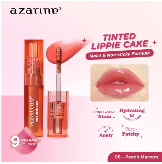 Tinted Lippie Cake 08 Peach Macaroon 2