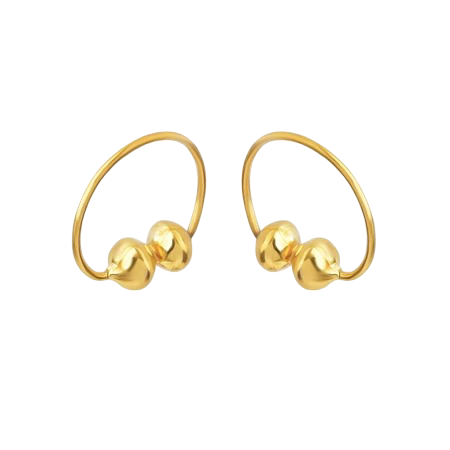 Toko Mas Jawa Anting Emas Baby Newborn Mrican Dakocan 10K 1