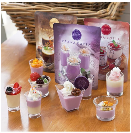 Omura Panna Cotta Pudding Sutra ala Italia