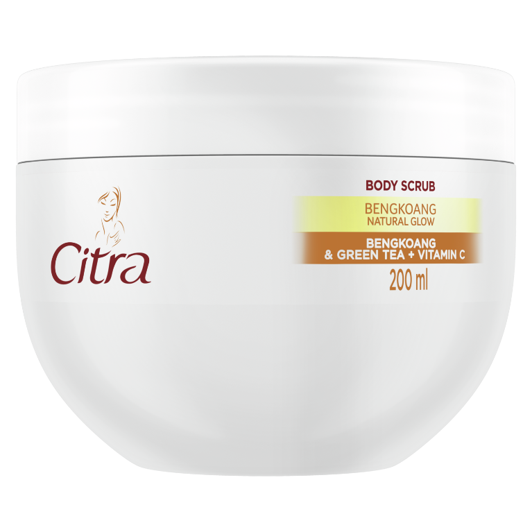 Citra Body Scrub Lulur Natural White Bengkoang