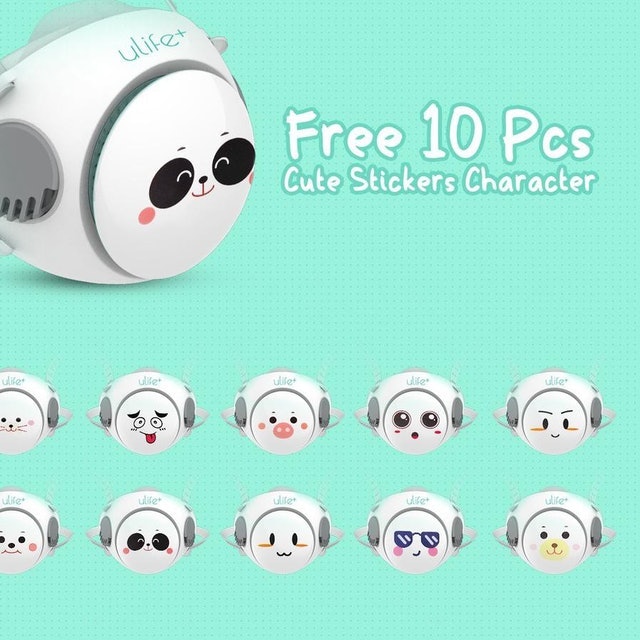 Uneed Ulife+ Masker KN95 Anak Bahan Silikon Reusable Washable URM101