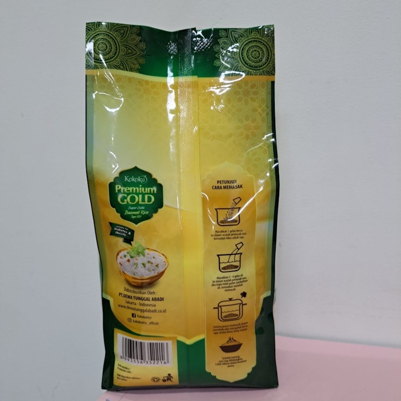 Kokoku Premium Gold Super Sella Basmati Rice 4