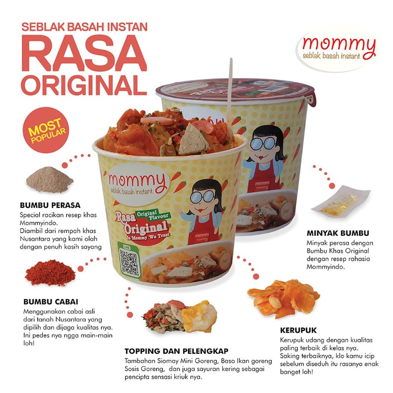Mommy Seblak Instan Rasa Original 3