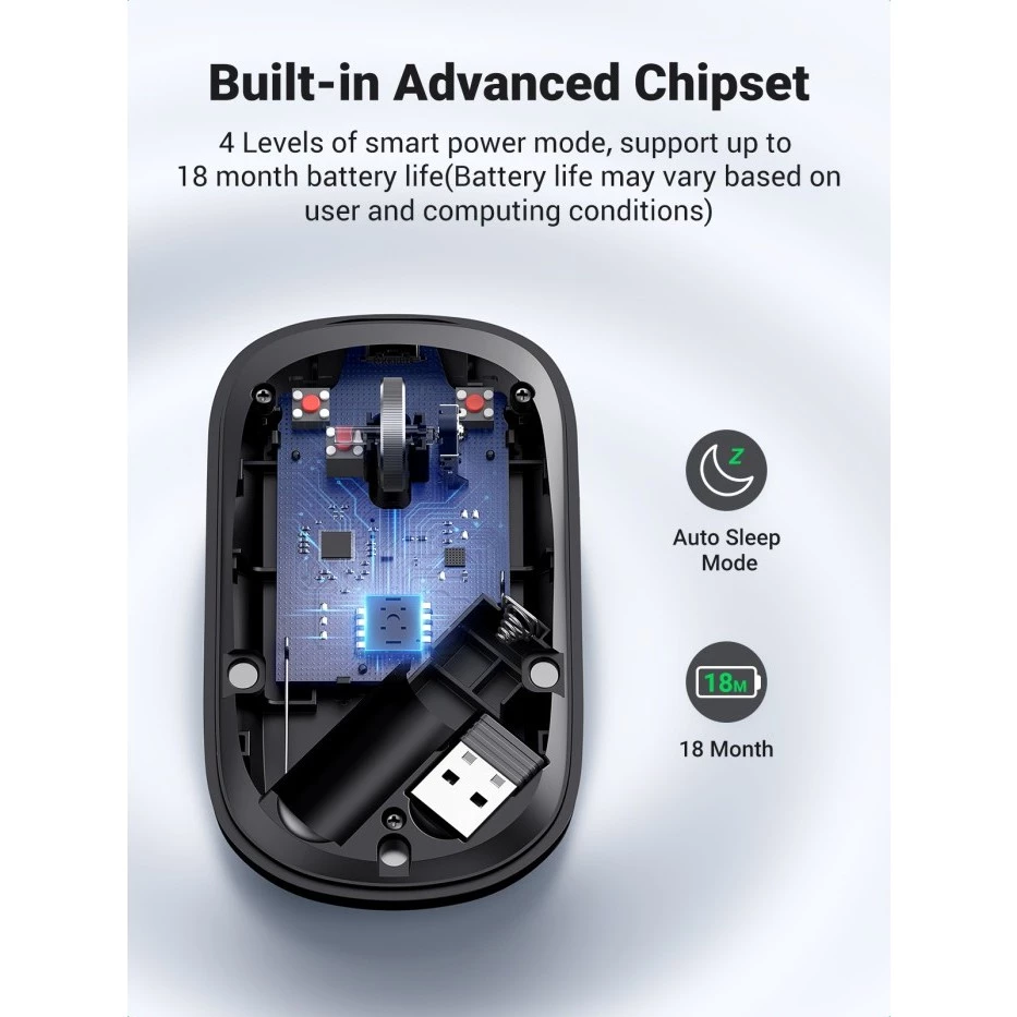 Ugreen Group UGREEN Wireless Mouse Laser  90372