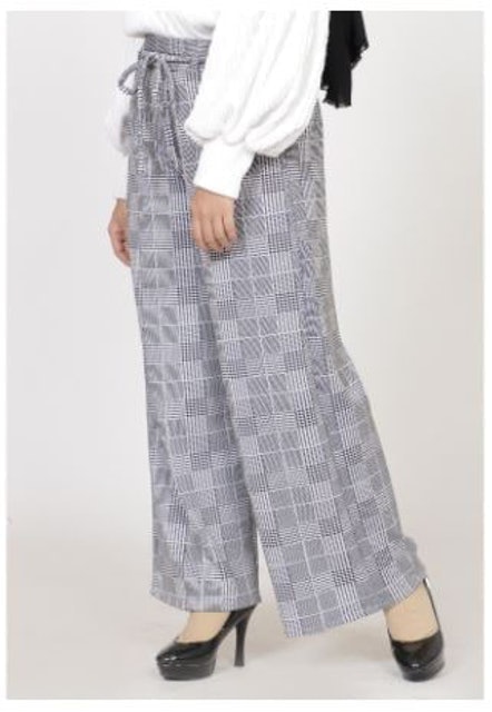Celana Kulot Lebar Highwaist Jumbo Plus Size 2