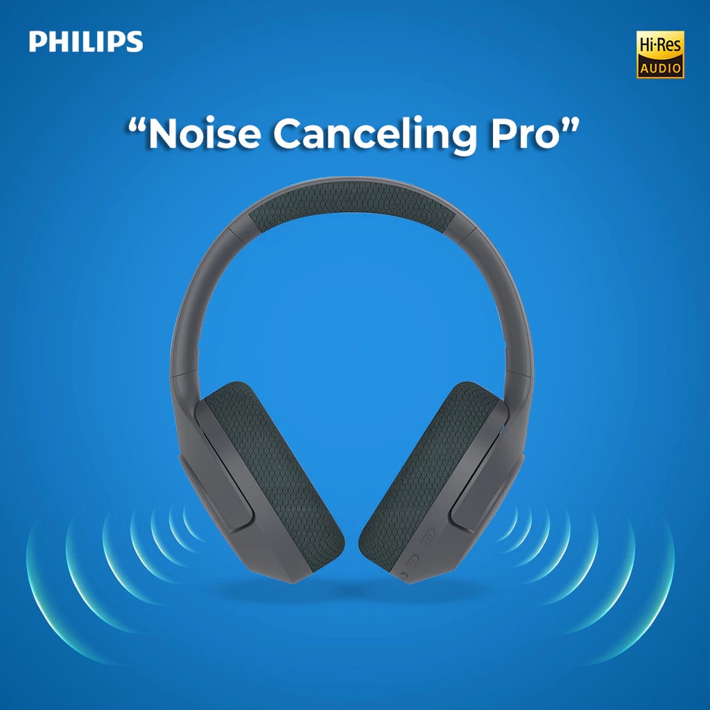 Philips Over-Ear Wireless Headphones TAH7508