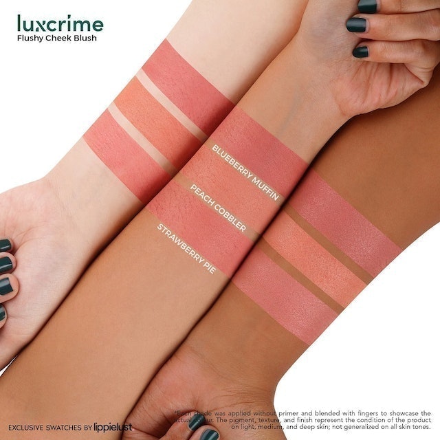 Luxury Cantika Indonesia Luxcrime Flushy - Cheek Blush Peach Cobbler LXC-00002