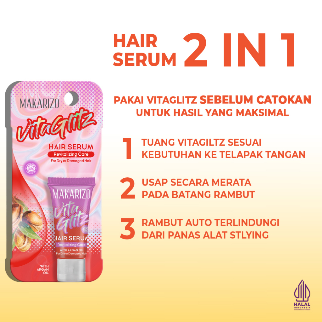 VITAGLITZ Hair Serum REVITALIZING CARE 5